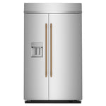 KitchenAid 48" 29.0 Cu. Ft. PrintShield Stainless Steel Built-In Side-by-Side Refrigerator - KBSD748SPS