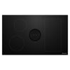 KitchenAid Surface de cuisson à induction avec évacuation descendante 36 po noir KCID936SBL