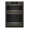 KitchenAid Combiné four encastré et four à micro-ondes 5 pi³ 30po avec caméra de cuisson intelligente minerai noir – KOEC930SBE