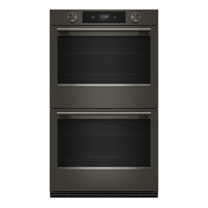 KitchenAid Four encastré double 10 pi³ 30po avec caméra de cuisson intelligente minerai noir – KOED930SBE