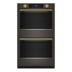 KitchenAid Black Ore 30" Smart Electric Double Wall Oven with Intelligent Cooking Camera (10 Cu. Ft.) - KOED930SBE
