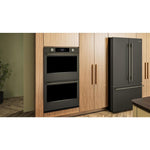 KitchenAid Black Ore 30" Smart Electric Double Wall Oven with Intelligent Cooking Camera (10 Cu. Ft.) - KOED930SBE