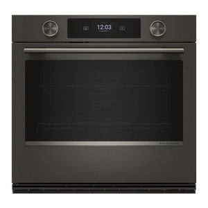 KitchenAid Four encastré 5 pi³ 30po avec caméra de cuisson intelligente minerai noir – KOES930SBE