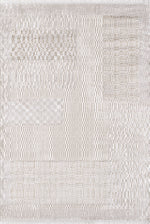 L2 Decor Lazer Area Rug 8' x 11' - Cream, Beige