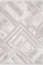 L2 Decor Lazer Area Rug 5' x 8' - Cream