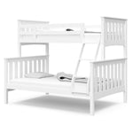 Lyv Twin/Full Bunk Bed - White