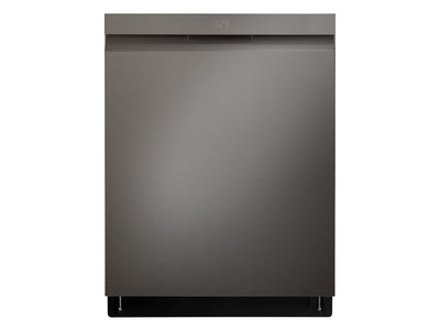LG Lave-vaisselle intelligent avec système QuadWash ProMC, TrueSteam® et Dynamic DryMC acier inoxydable noir LDPS6762D