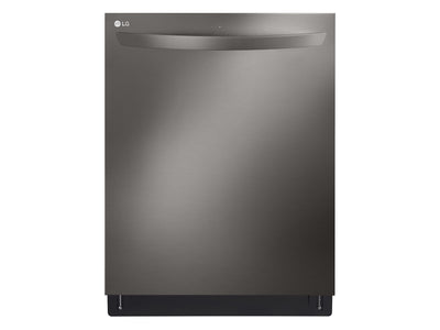 LG Lave-vaisselle intelligent, lave et sèche en 1 heure, système QuadWash ProMC, TrueSteam® et Dynamic DryMC acier inoxydable noir LDTH7972D