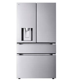 LG Réfrigérateur 29,0 pi³ avec porte à 2 battants 36 po acier inoxydable PrintProofMC LF29S8330S
