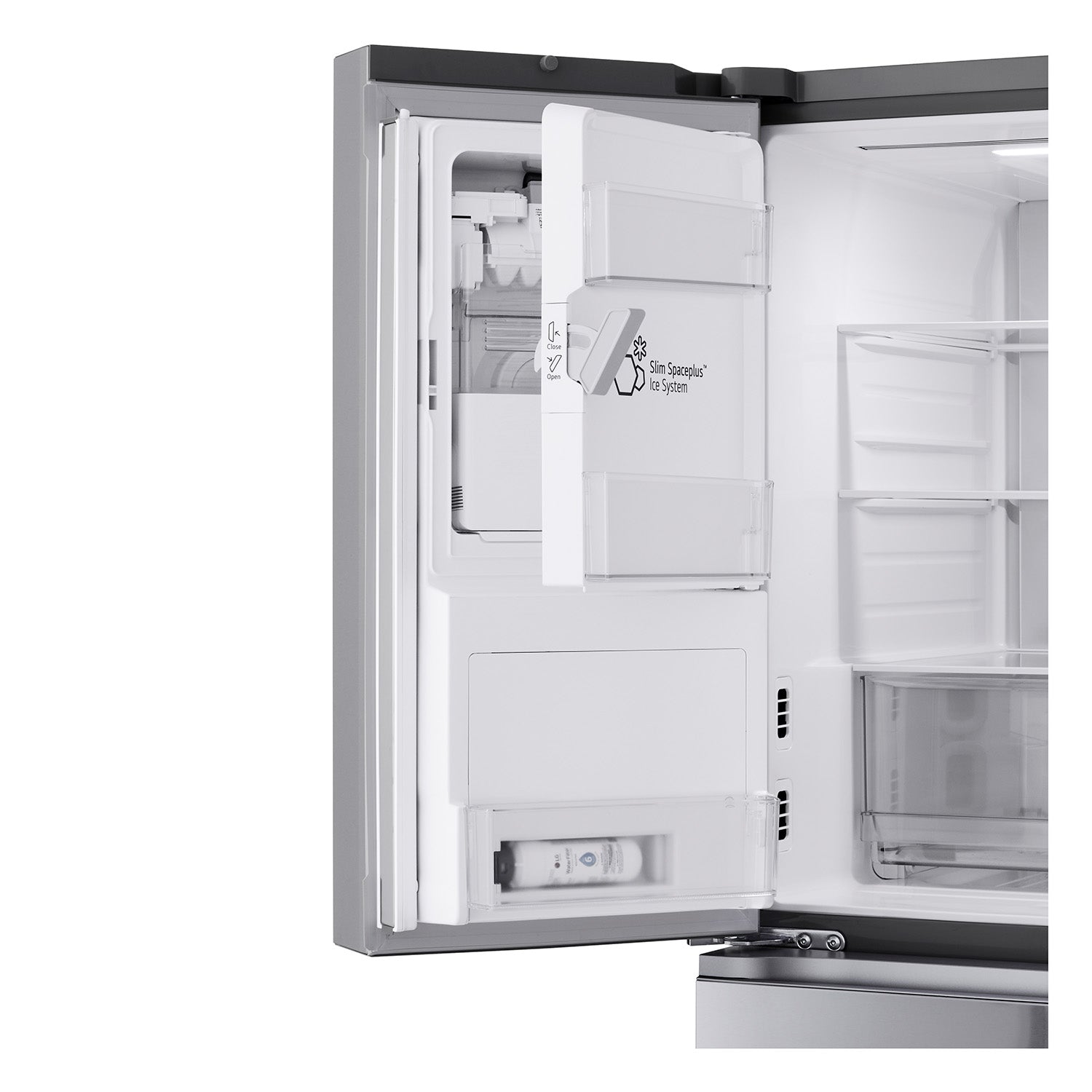 LG 36" 29 Cu. Ft. PrintProof Stainless Steel 4-Door French Door Refrigerator - LF29S8330S