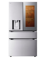 LG 36" 28.6 Cu. Ft. Smudge-Resistant Stainless Steel French Door Refrigerator with InstaView, MyColour Window, and Craft Ice - LF29S9775S