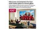 LG Téléviseur intelligent 100po QNED MiniDEL evo IA UHD 4K avec webOS – 100QNED84B--