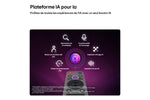 LG Téléviseur intelligent 100po QNED MiniDEL evo IA UHD 4K avec webOS – 100QNED84B--