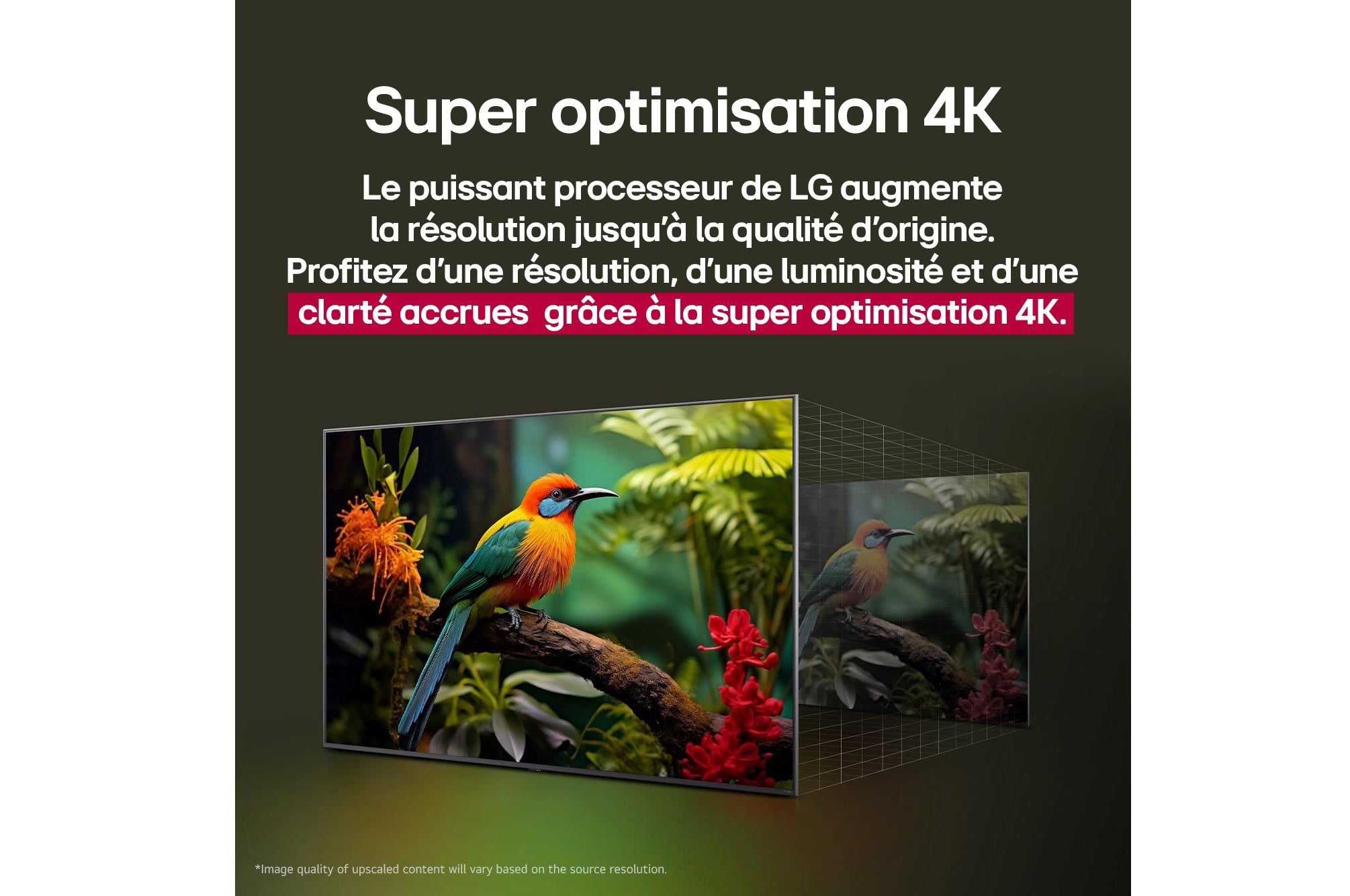 LG Téléviseur intelligent 55 po DEL UHD 4K 55UA7000PUB.ACC--