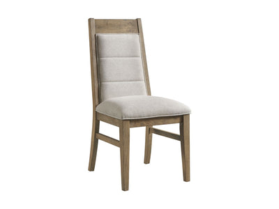 Landmark Chaise sans bras rembourrée – brun, beige