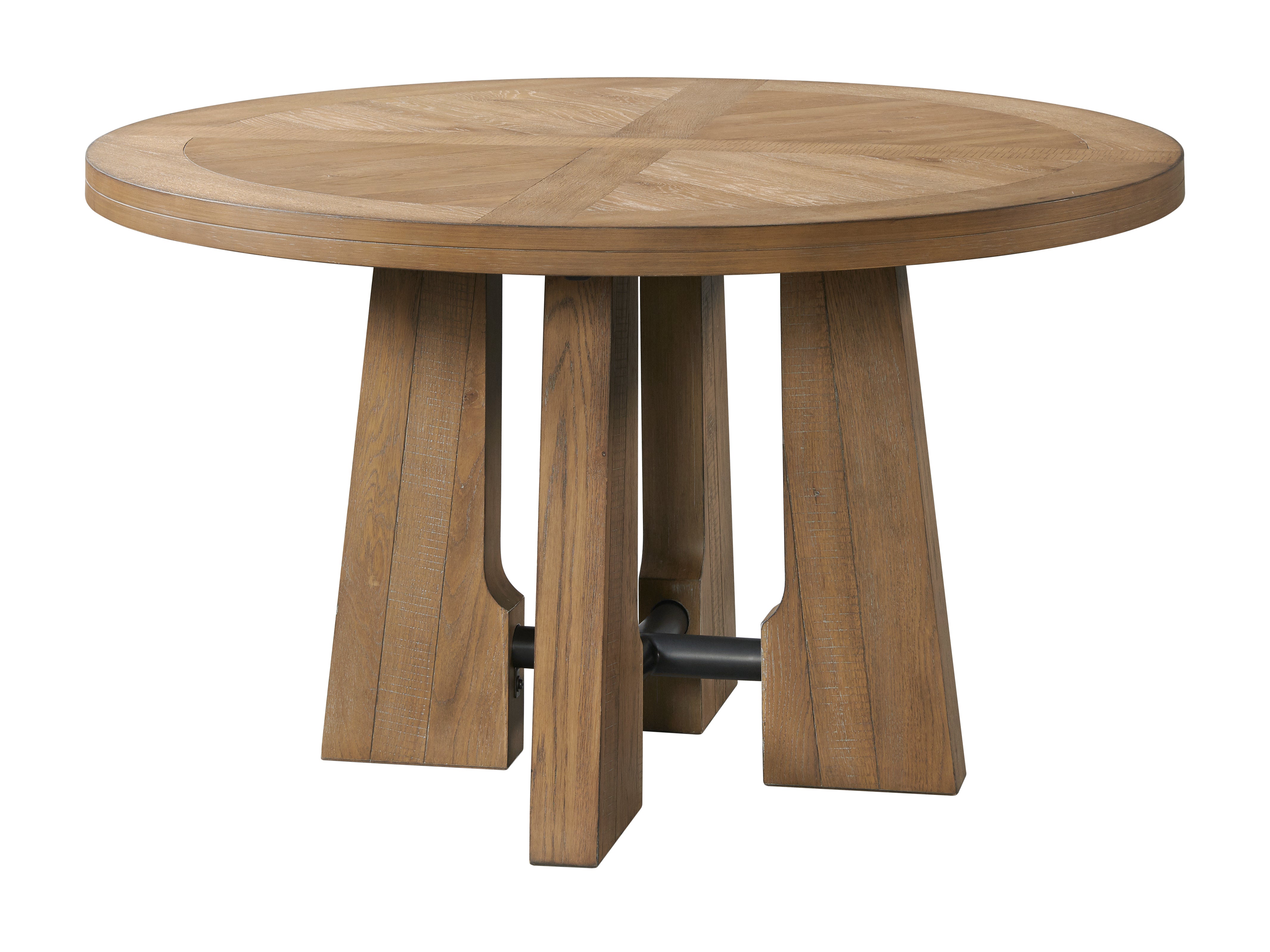Landmark 5-Piece Round Dining Set - Brown, Beige