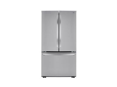 LG Réfrigérateur intelligent 29 pi³ avec porte à 2 battants acier inoxydable LRFCS29D6S
