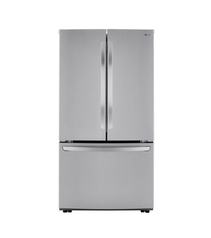 LG Réfrigérateur intelligent 29 pi³ avec porte à 2 battants acier inoxydable LRFCS29D6S