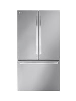 LG 35.75" 27 Cu. Ft. Stainless Steel Smart Counter-Depth MAX™ French Door Refrigerator - LRFLC2706S