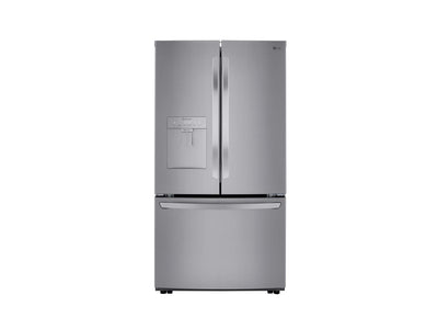 LG Réfrigérateur 29,0 pi³ avec porte à 2 battants 36 po argent platine LRFWS2906V