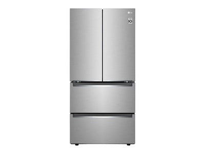LG Réfrigérateur 19,0 pi³ avec porte à 2 battants à profondeur de comptoir 33 po acier inoxydable SmudgeProofMC LRMNC1803S