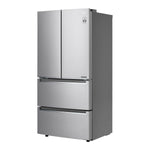 LG 33" 19 Cu. Ft. Smudge Resistant Stainless Steel Counter-Depth 4-Door French Door Refrigerator - LRMNC1803S