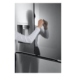 LG 35.75" 31 Cu.Ft. Stainless Steel Smart Mirror InstaView™ Door-in-Door® French Door Refrigerator - LRYKS3106S