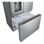 LG 35.75" 31 Cu. Ft. Stainless Steel  3-Door French Door Refrigerator with Four Types of Ice - LRYXS3106S