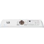 L2 White Top Load Washer with French Display (5.2 Cu. Ft) & White Electric Dryer with French Display (7.5 Cu. Ft) - LT52N1BWWCFR/LE52N1BWWCFR