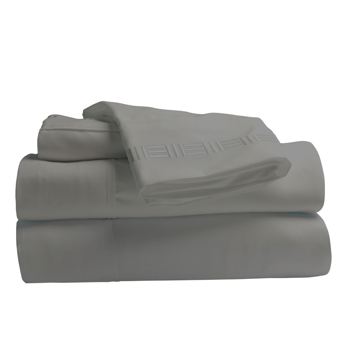 Nilus Queen Sheet Set - Light Grey