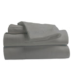 Nilus Queen Sheet Set - Light Grey