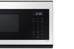 Samsung BESPOKE White Glass Over the Range Microwave (1.1 cu. ft) - ME11CB751012AC