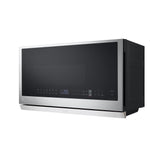 LG Platinum Silver Steel Smart Wi-Fi Enabled Over-the-Range Microwave with ExtendaVent® 2.0 & EasyClean® (2.1 cu. ft.) - MVEL2137F