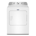 Maytag White Steam Electric Dryer (7.0 Cu. Ft.) with Pet Pro Option - YMED5605RW
