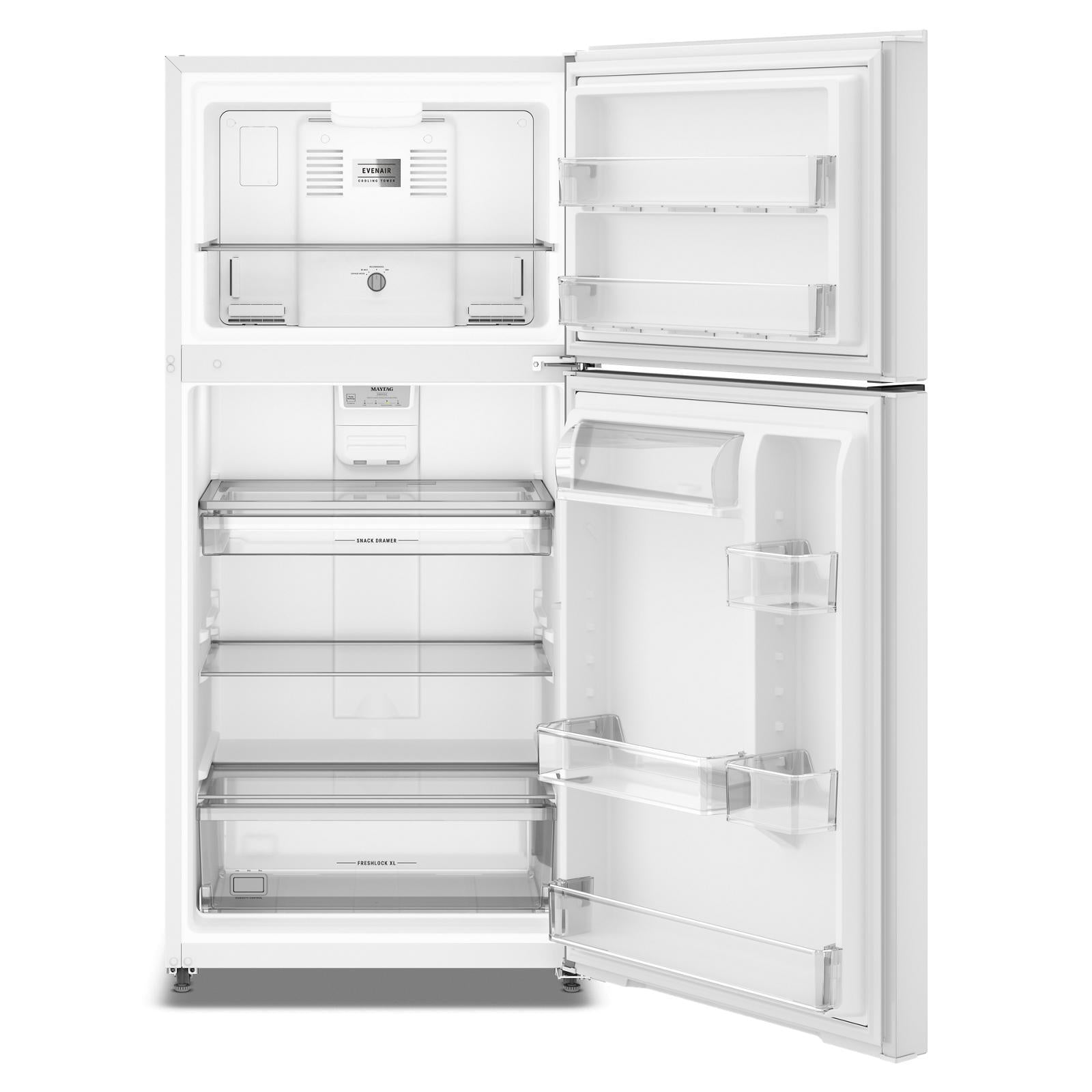 Maytag 30 " 19.3 Cu. Ft. White Top-Freezer Refrigerator - MRTX5119SW