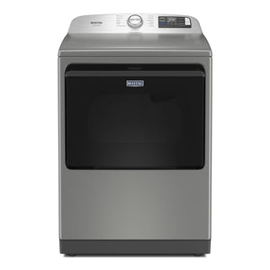Maytag Sécheuse intelligente électrique 7,4 pi³ avec Pet ProMC argent radiant YMED7205RR