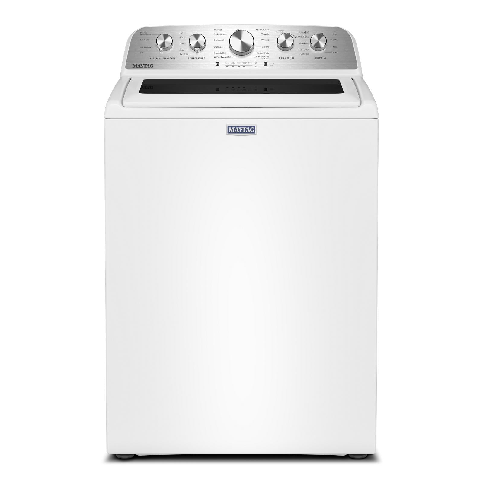 Maytag White Top Load Washer (5.5 Cu. Ft. IEC) - MTW5600RW