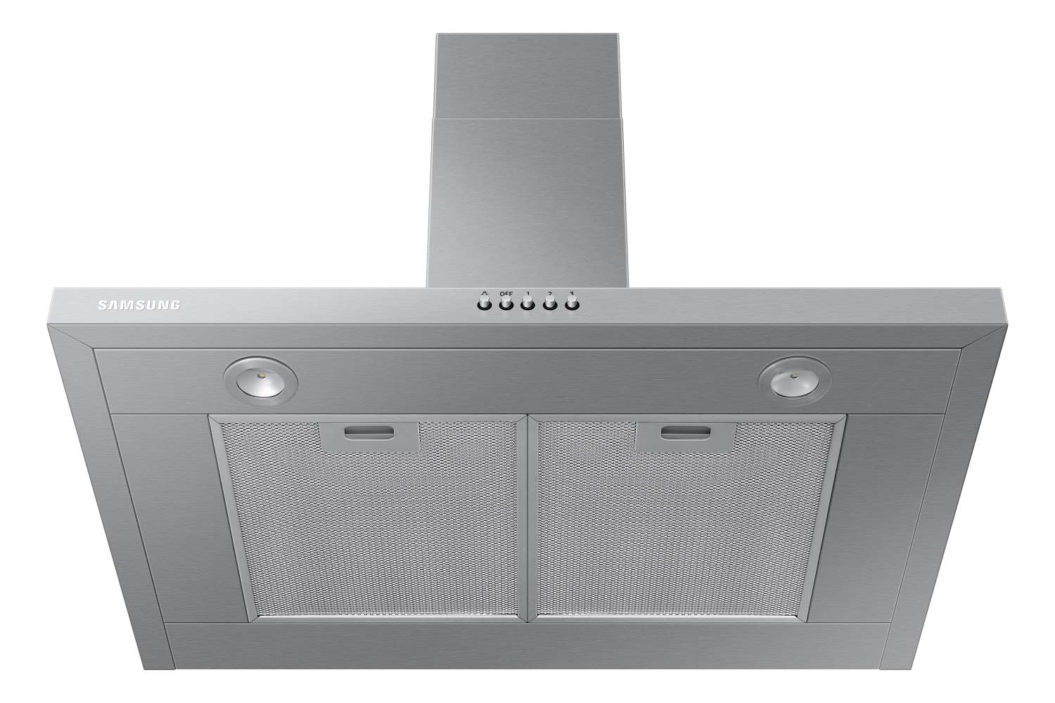Samsung 5000 Series Stainless Steel Kitchen Package with Wall Oven, Electric Cooktop, and Hood Fan