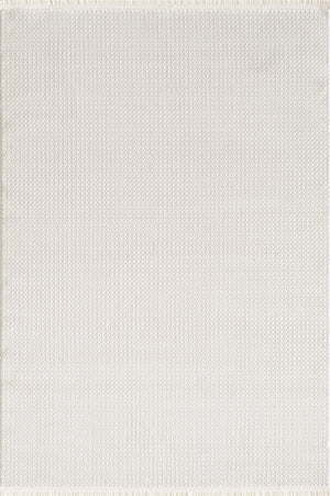 L2 Decor Novolini Area Rug 5' x 8' with Underpad - Light Grey