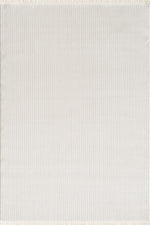 L2 Decor Novolini Area Rug 7' x 10' with Underpad - Light Grey