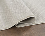 L2 Decor Novolini Area Rug 8' x 11' with Underpad - Light Grey