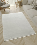 L2 Decor Novolini Area Rug 8' x 11' with Underpad - Light Grey