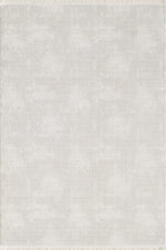 L2 Decor Novolini Area Rug 8' x 11' - Light Grey, White