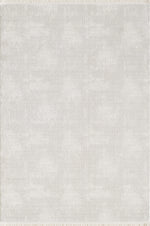 L2 Decor Novolini Area Rug 7' x 10' - Light Grey, White