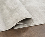 L2 Decor Novolini Area Rug 8' x 11' - Light Grey, White