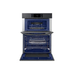 Samsung BESPOKE Black Stainless Steel Combination Wall Oven (7 cu. ft) - NQ70CG700DMTAA