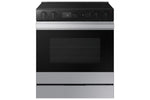 Samsung Fingerprint Resistant Stainless Kitchen Package with French Door Refrigerator, Slide-In Range & Built-In Dishwasher