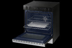 Samsung BESPOKE Stainless Steel 30" True Convection Slide In Range with Oven Camera (6.3cu.ft.) - NSE6DG8700SRAC