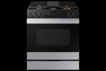 Samsung BESPOKE Stainless Steel 30" Gas True Convection Slide in Range with Oven Camera (6.0cu.ft) - NSG6DG8700SRAA