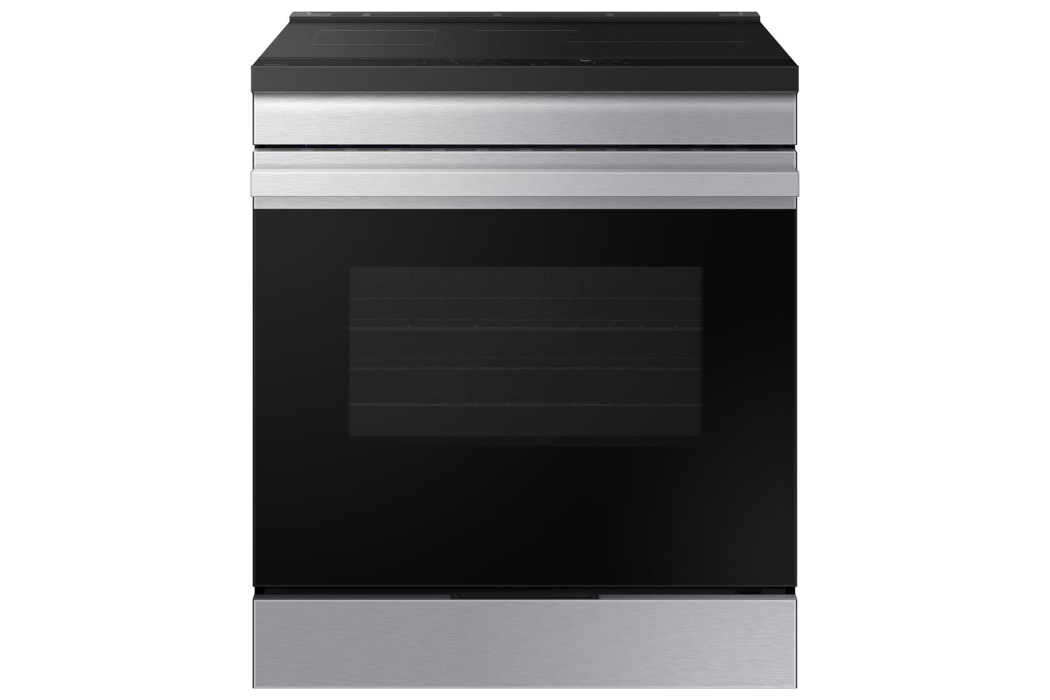 Samsung BESPOKE Stainless Steel Fan Convection Induction Slide In Range with Air Fry (6.3cu.ft.) - NSI6DG9300SRAC